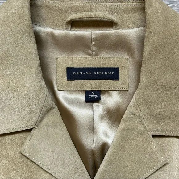 Banana Republic Tan overcoat Jacket - Picture 2 of 14